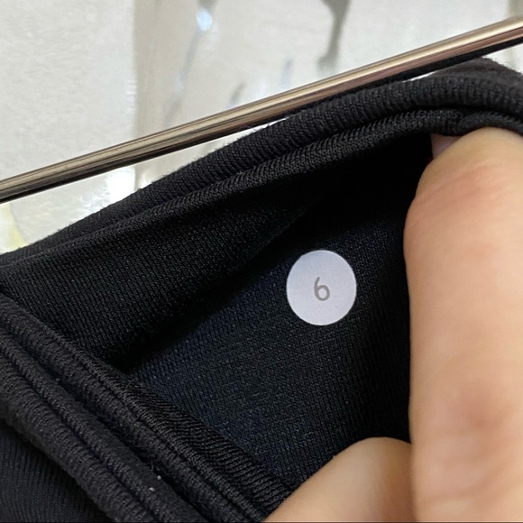 Lululemon all black wunder under crop cropped leggings pants - Picture 4 of 9